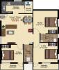StepsStone Aksharas (3BHK+2T (1,130 sq ft) 1130 sq ft)