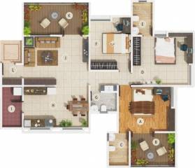 Karan City (3BHK+3T (1,808 sq ft) 1808 sq ft)