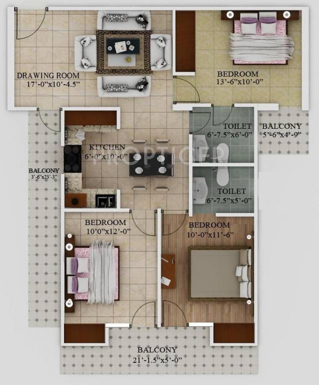 Javin Raj Empire (3BHK+2T (1,350 sq ft) 1350 sq ft) Javin Raj Empire (3BHK+2T (1,350 sq ft) 1350 sq ft)