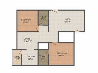 Soundarya Kamakshi (2BHK+2T (1,120 sq ft) 1120 sq ft) Soundarya Kamakshi (2BHK+2T (1,120 sq ft) 1120 sq ft)