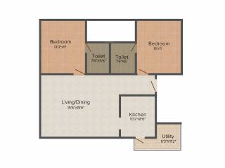 Soundarya Kamakshi (2BHK+2T (1,165 sq ft) 1165 sq ft) Soundarya Kamakshi (2BHK+2T (1,165 sq ft) 1165 sq ft)