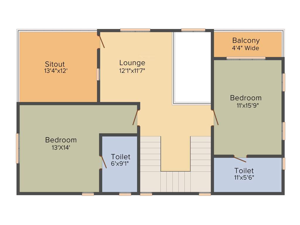 Millennium Exotica (4BHK+4T (3,675 sq ft) + Pooja Room 3675 sq ft)