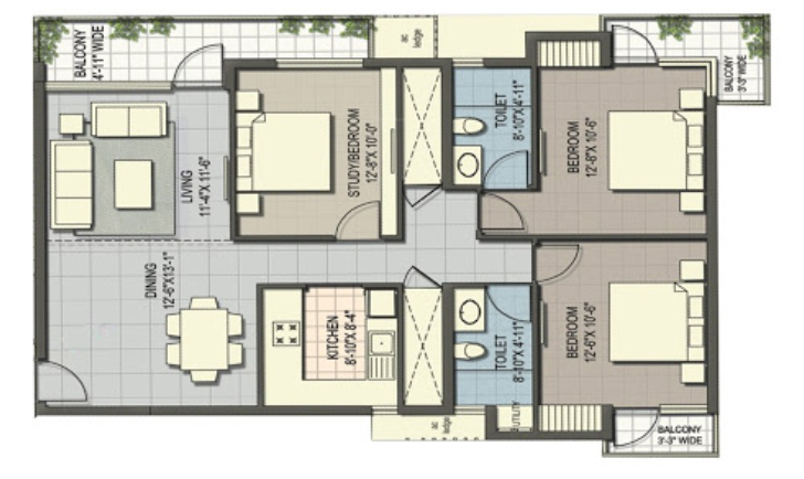 Floor Plan krishna bhumi Floor Plan Floor Plan