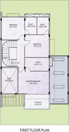 Amit Bloomfield Villas (4BHK+5T (3,652 sq ft) + Servant Room 3652 sq ft)