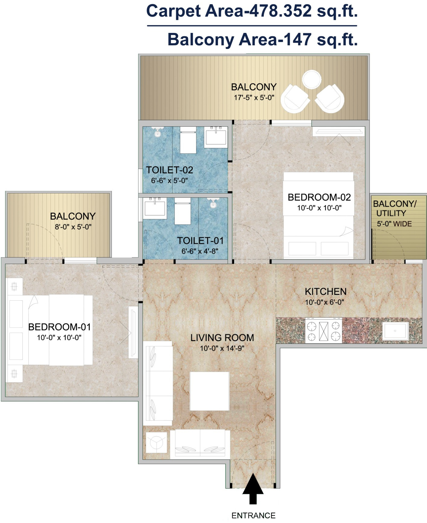 Adore Happy Homes Grand In Sector 85, Faridabad Price, Location House Electrical Wiring Diagrams 1 Bhk House Wiring Diagram