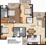 New Modern Buildwell Gagan Enclave (3BHK+2T (1,680 sq ft) 1680 sq ft)