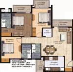 New Modern Buildwell Pawan Enclave (3BHK+3T (1,840 sq ft) + Pooja Room 1840 sq ft)