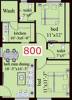 Anubandana Sai Krupa Enclave (2BHK+2T (800 sq ft) 800 sq ft)