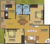 Star Niveshana Highfield (2BHK+2T (1,134 sq ft) 1134 sq ft)