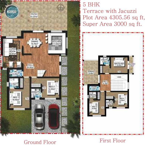 Finstem Group Florizel Villas (5BHK+5T (3,000 sq ft) 3000 sq ft) Finstem Group Florizel Villas (5BHK+5T (3,000 sq ft) 3000 sq ft)