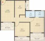 Prishti Krishna Valley (2BHK+2T (880 sq ft) 880 sq ft) Prishti Krishna Valley (2BHK+2T (880 sq ft) 880 sq ft)