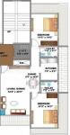 Kesar Orion (2BHK+2T (1,450 sq ft) 1450 sq ft)