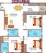VKC Chourasia Pride (3BHK+3T (1,519 sq ft) 1519 sq ft) VKC Chourasia Pride (3BHK+3T (1,519 sq ft) 1519 sq ft)