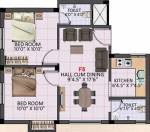 Sri Durga Aarna (2BHK+2T (649 sq ft) 649 sq ft)