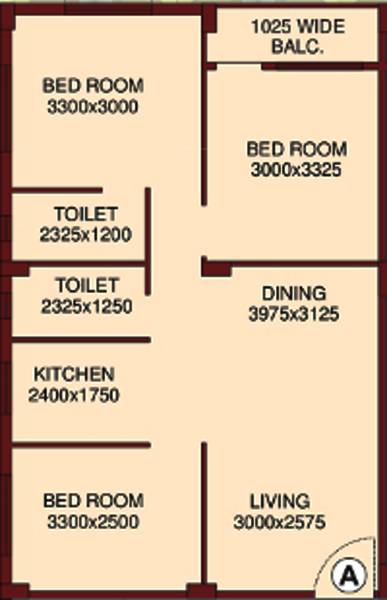 Swagat Skyline Sequel (3BHK+2T (1,080 sq ft) 1080 sq ft)