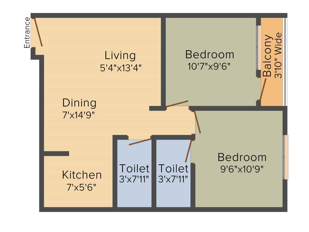 Swagat Skyline Sequel (2BHK+1T (820 sq ft) 820 sq ft) Swagat Skyline Sequel (2BHK+1T (820 sq ft) 820 sq ft)