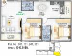 Ashrith Navanivas (2BHK+2T (1,083 sq ft) 1083 sq ft)