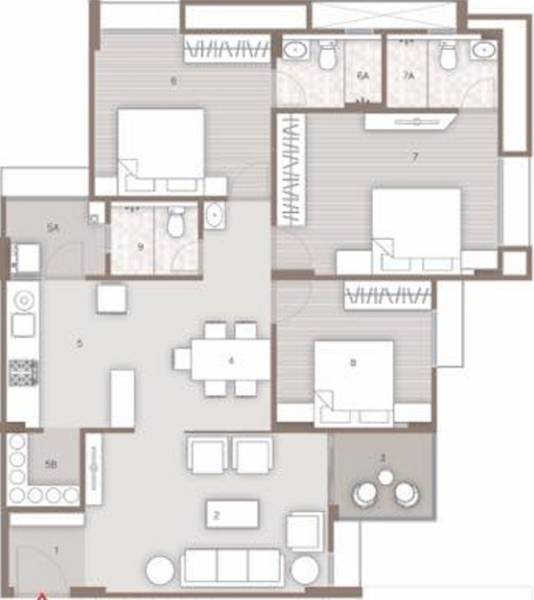Alok Alok Heights (3BHK+3T (1,863 sq ft) 1863 sq ft) Alok Alok Heights (3BHK+3T (1,863 sq ft) 1863 sq ft)