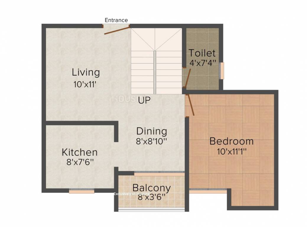Abhinitha Vikas Opal (3BHK+3T (1,194 sq ft) 1194 sq ft)