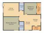 Amberley Heights (2BHK+2T (1,095 sq ft) 1095 sq ft)