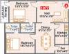 Pavani Pinnacle (2BHK+2T (1,077 sq ft) + Servant Room 1077 sq ft)