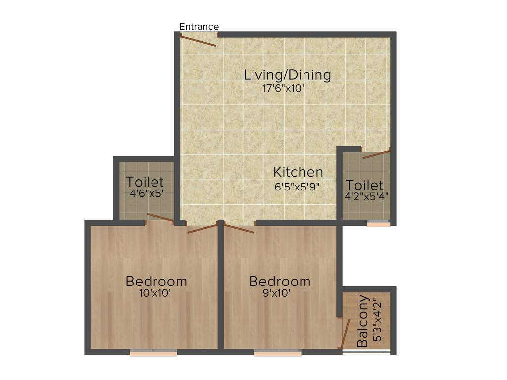 Soudamini Shradha Enclave (2BHK+2T (730 sq ft) 730 sq ft)