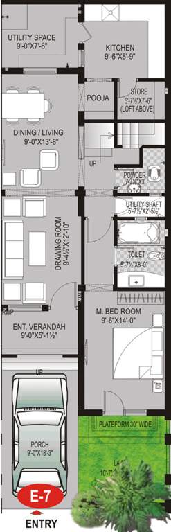 Alliance Asia Amrit (4BHK+4T (1,940 sq ft) 1940 sq ft)