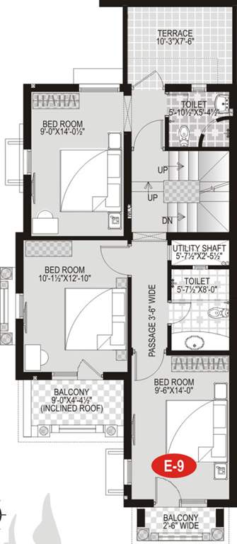 Alliance Asia Amrit (4BHK+4T (1,993 sq ft) 1993 sq ft)