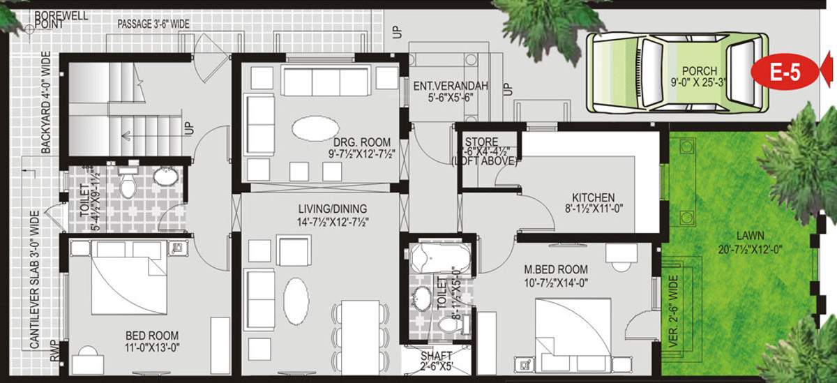 Alliance Asia Amrit (4BHK+4T (2,237 sq ft) 2237 sq ft)