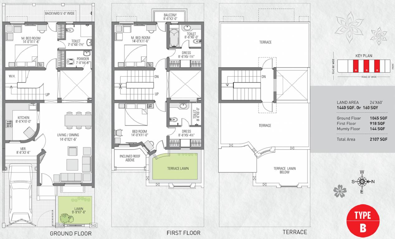 Alliance Asia Amrit 2 (3BHK+4T (2,107 sq ft) 2107 sq ft)