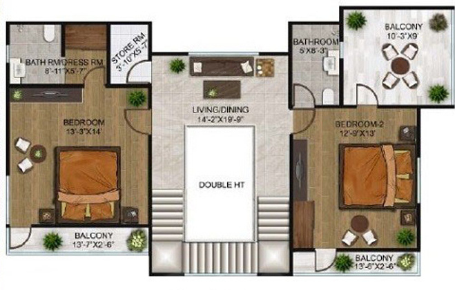 shubh aarambh villas Floor Plan First Floor Plan