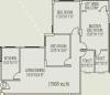 Asian Group The Universe (3BHK+2T (1,568 sq ft) 1568 sq ft)