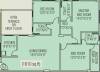 Asian Group The Universe (3BHK+3T (1,610 sq ft) 1610 sq ft)