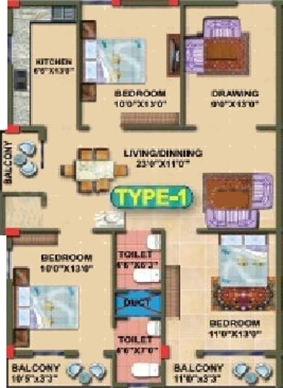  shree shyam residency Floor Plan Floor Plan