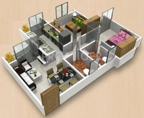 Space Piccadilly Green City (2BHK+2T (900 sq ft) 900 sq ft)