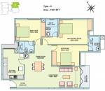 Skyline Belvedere (3BHK+3T (1,521 sq ft) 1521 sq ft) Skyline Belvedere (3BHK+3T (1,521 sq ft) 1521 sq ft)