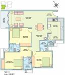 Skyline Belvedere (3BHK+3T (1,690 sq ft) 1690 sq ft) Skyline Belvedere (3BHK+3T (1,690 sq ft) 1690 sq ft)