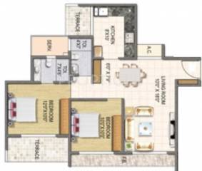 Keystone Elita (2BHK+2T (1,100 sq ft) 1100 sq ft) Keystone Elita (2BHK+2T (1,100 sq ft) 1100 sq ft)