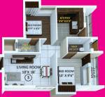 Indira Primrose (2BHK+2T (870 sq ft) 870 sq ft) Indira Primrose (2BHK+2T (870 sq ft) 870 sq ft)