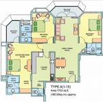 Skyline Cliff Waters (3BHK+3T (1,723 sq ft) 1723 sq ft) Skyline Cliff Waters (3BHK+3T (1,723 sq ft) 1723 sq ft)