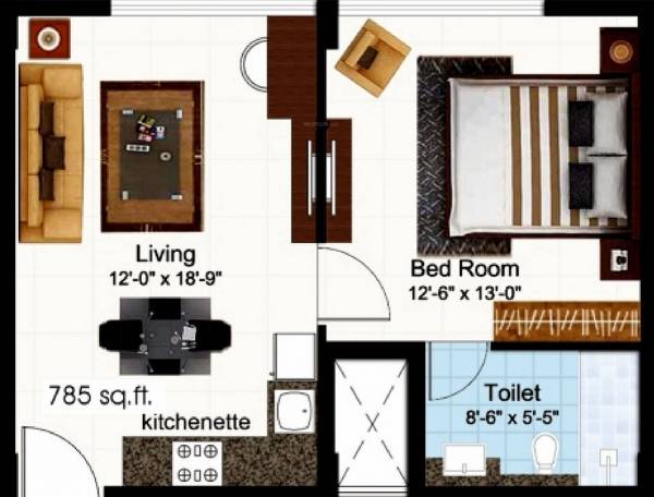  aster-studio-apartments Floor Plan Floor Plan