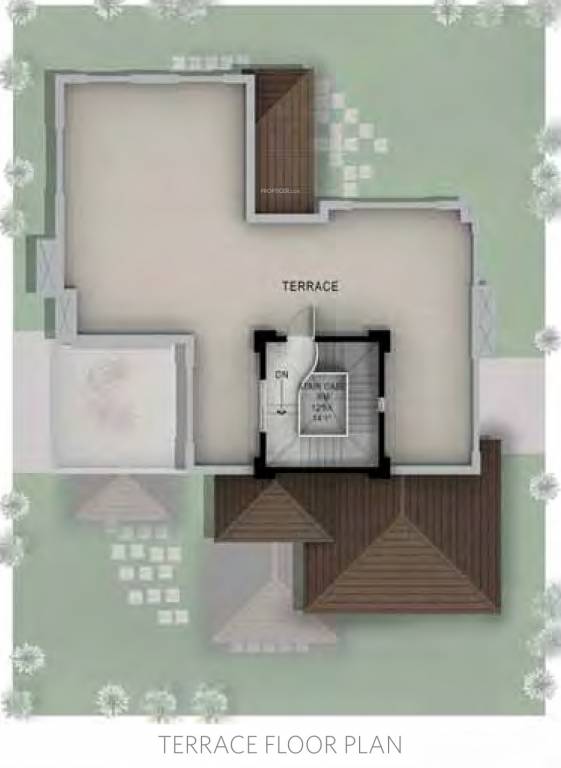 Terrace Floor Plan villas Floor Plan Terrace Floor Plan