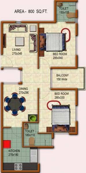 Bavasons V B Green Manor (2BHK+2T (800 sq ft) 800 sq ft) Bavasons V B Green Manor (2BHK+2T (800 sq ft) 800 sq ft)