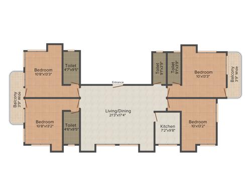 SS 12 Indrani Park (4BHK+4T (2,250 sq ft) 2250 sq ft)