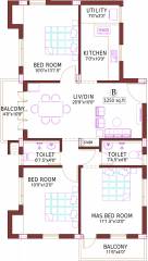 Pushkar Swastik Square (3BHK+2T (1,250 sq ft) + Pooja Room 1250 sq ft) Pushkar Swastik Square (3BHK+2T (1,250 sq ft) + Pooja Room 1250 sq ft)