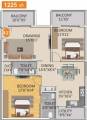Spad Nakshatra Nestilo (2BHK+2T (1,225 sq ft) 1225 sq ft)
