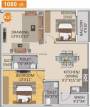 Spad Nakshatra Nestilo (2BHK+2T (1,080 sq ft) 1080 sq ft)
