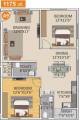 Spad Nakshatra Nestilo (2BHK+2T (1,175 sq ft) 1175 sq ft)