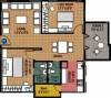 Home Line Infra Verdure (2BHK+2T (1,225 sq ft) 1225 sq ft)