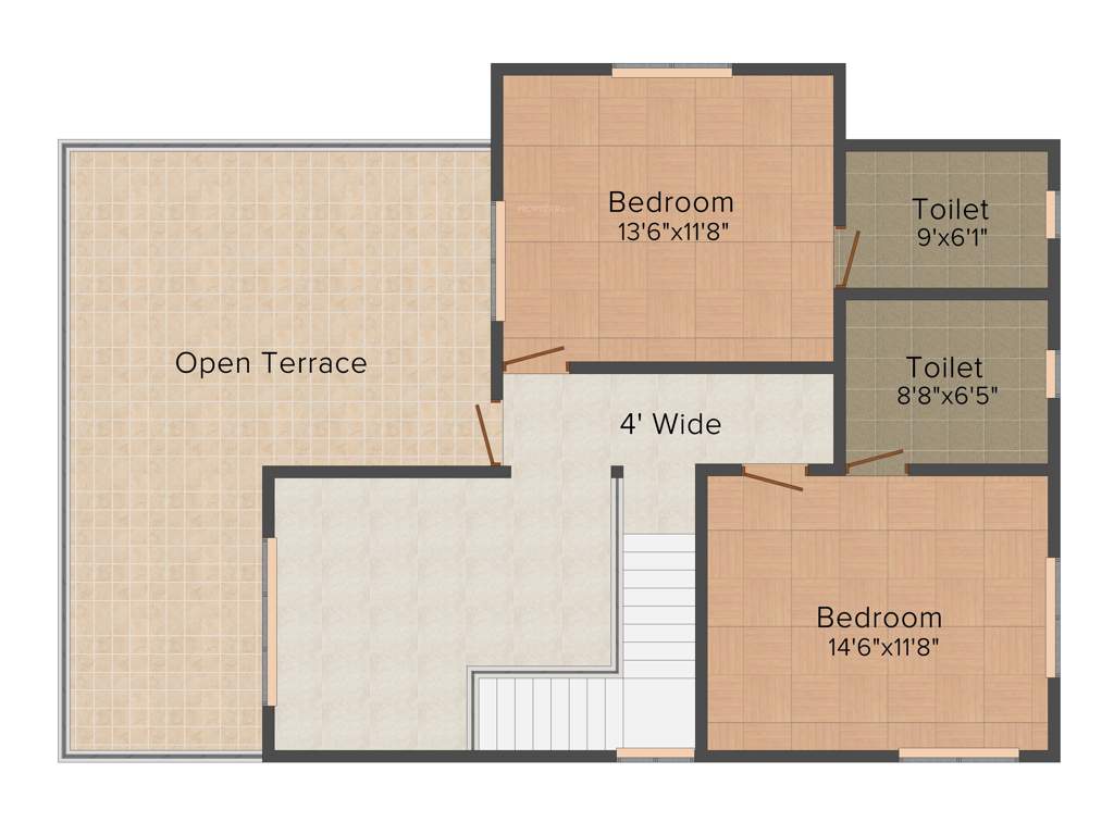 Anupam Burul Bunglow (3BHK+3T (2,029 sq ft) 2029 sq ft)